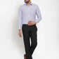 Jainish Blue Men's Cotton Striped Formal Shirt's ( SF 759Blue )