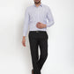 Jainish Grey Men's Cotton Striped Formal Shirt's ( SF 759Light-Grey )