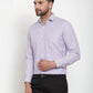 Jainish Purple Men's Cotton Striped Formal Shirt's ( SF 759Light-Purple )