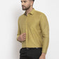 Jainish Olive Men's Cotton Polka Dots Formal Shirt's ( SF 761Olive )