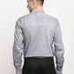 Jainish Grey Men's Solid Cotton Formal Shirt ( SF 782Grey )