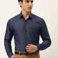 Jainish Men's Solid Formal Cotton Shirt ( SF 788Charcoal )