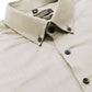 Jainish Men's Solid Formal Cotton Shirt ( SF 792Steel-Grey )