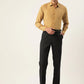 Jainish Men's Cotton Checked Formal Shirts ( SF 804Mustard )