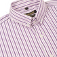 Jainish Men's Cotton Checked Button Down Collar Formal Shirts ( SF 809Purple )