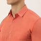Jainish Men's Cotton Solid Half Sleeve Formal Shirts ( SF 811Peach )