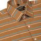 Jainish Men's Cotton Striped Half Sleeve Formal Shirts ( SF 816Mustard )