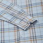 Jainish Men's Cotton Checked Formal Shirts ( SF 819Sky )