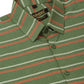 Jainish Men's  Cotton Striped Formal Shirts ( SF 820Olive )