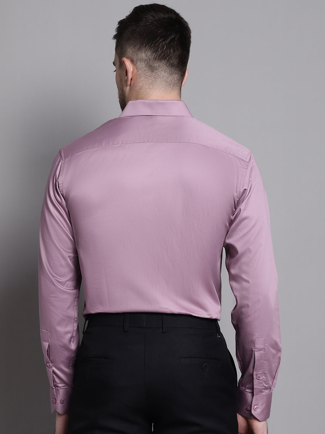 Men's Cotton Solid Formal Shirt ( SF 883 Magenta )