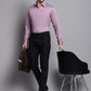 Men's Cotton Solid Formal Shirt ( SF 883 Magenta )