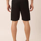 Jainish Men's Casual Cotton Solid Shorts ( SGP 153 Black )