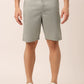 Jainish Men's Casual Cotton Solid Shorts ( SGP 153 Light-Grey )