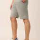 Jainish Men's Casual Cotton Solid Shorts ( SGP 153 Light-Grey )