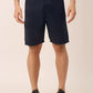 Jainish Men's Casual Cotton Solid Shorts ( SGP 153 Navy )
